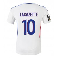 Olympique Lyonnais Alexandre Lacazette #10 Replica Home Shirt 2024-25 Short Sleeve